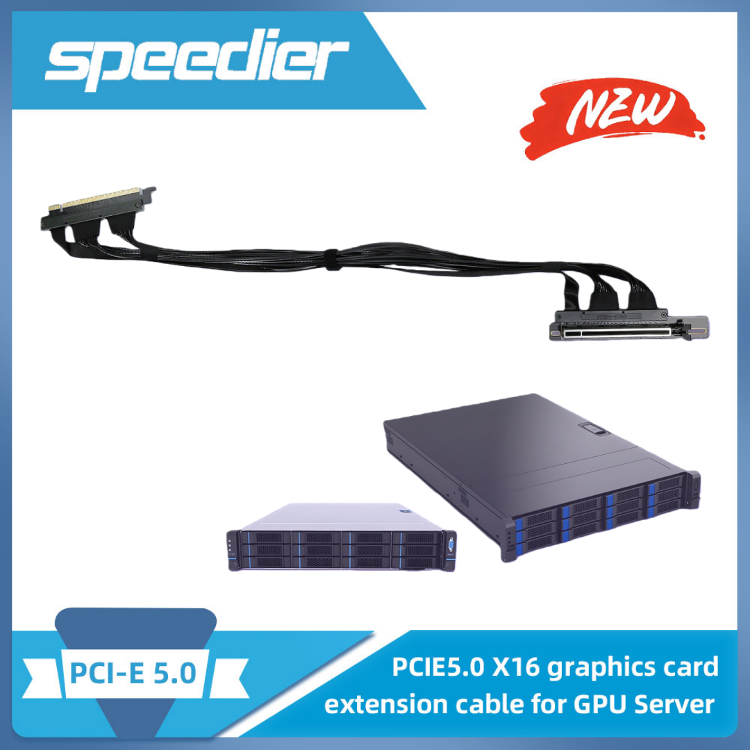 Pcie 5.0 Gpu Riser Cable - Cable de Extensión para Tarjeta Gráfica