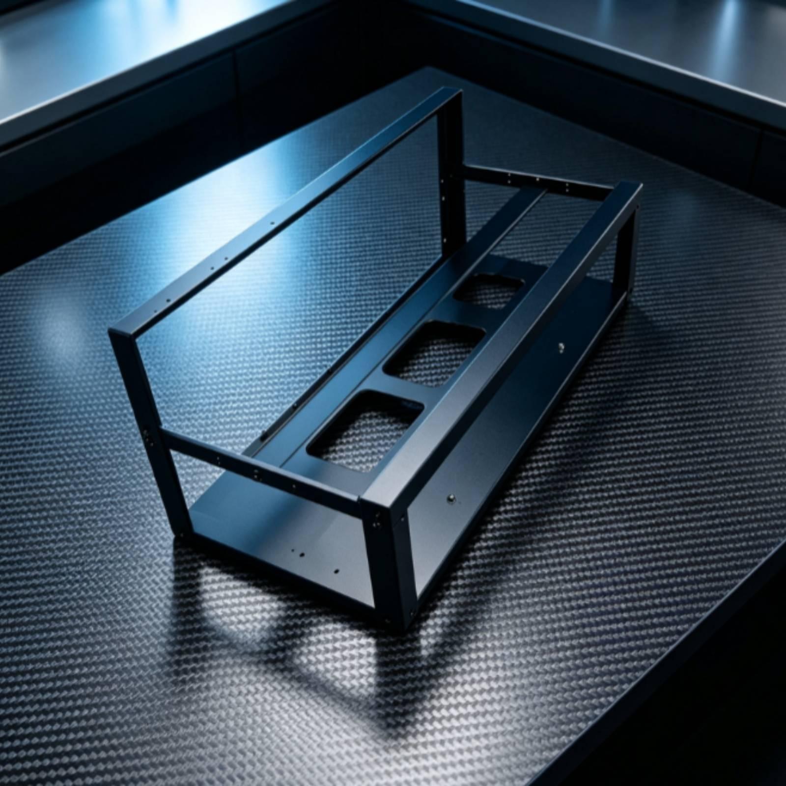 Soporte de Marco Abierto para  - Gpu Mining Rig Frame 8 Gpu reseña y precio